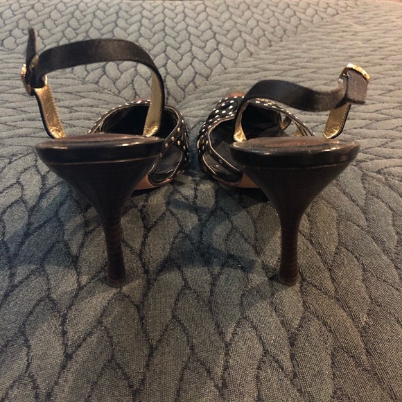 ✨Host Pick✨ Nina studded snake print sling backs - Picture 5 of 6